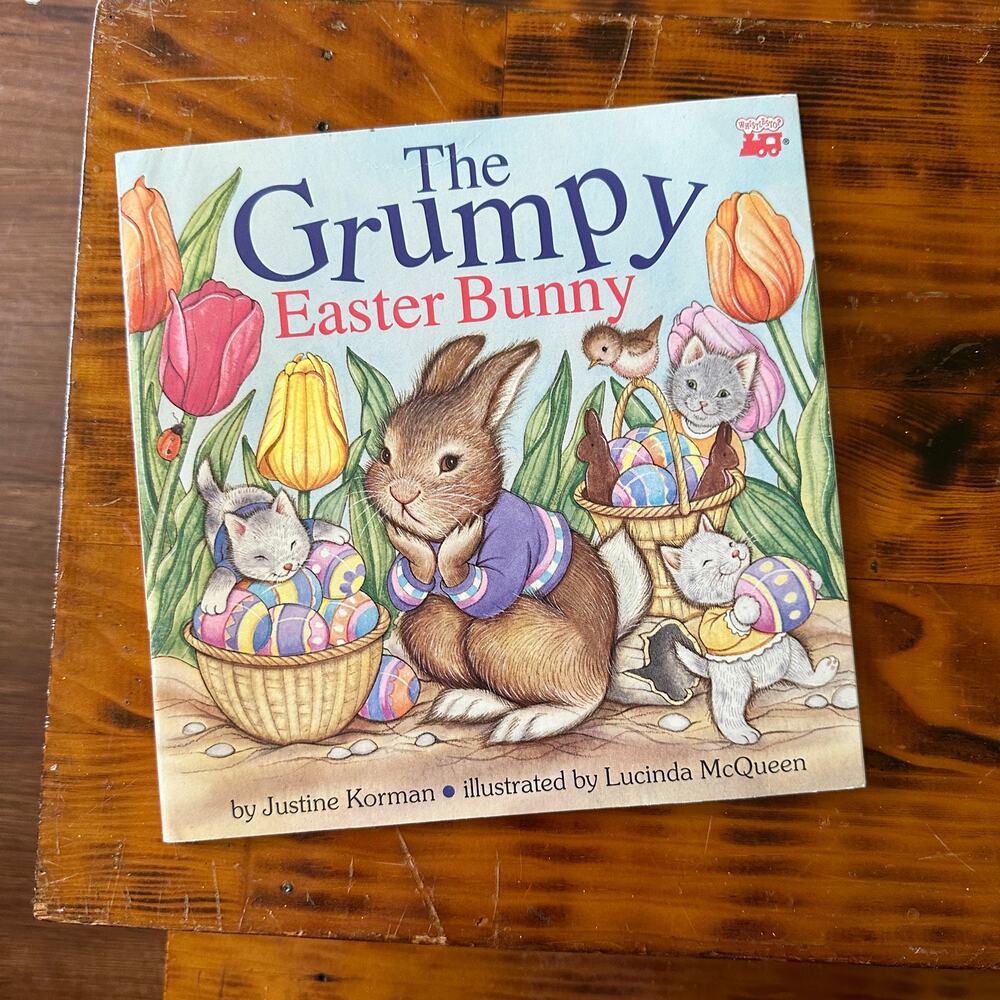 Vintage 1995 The Grumpy Easter Bunny Paperback Book